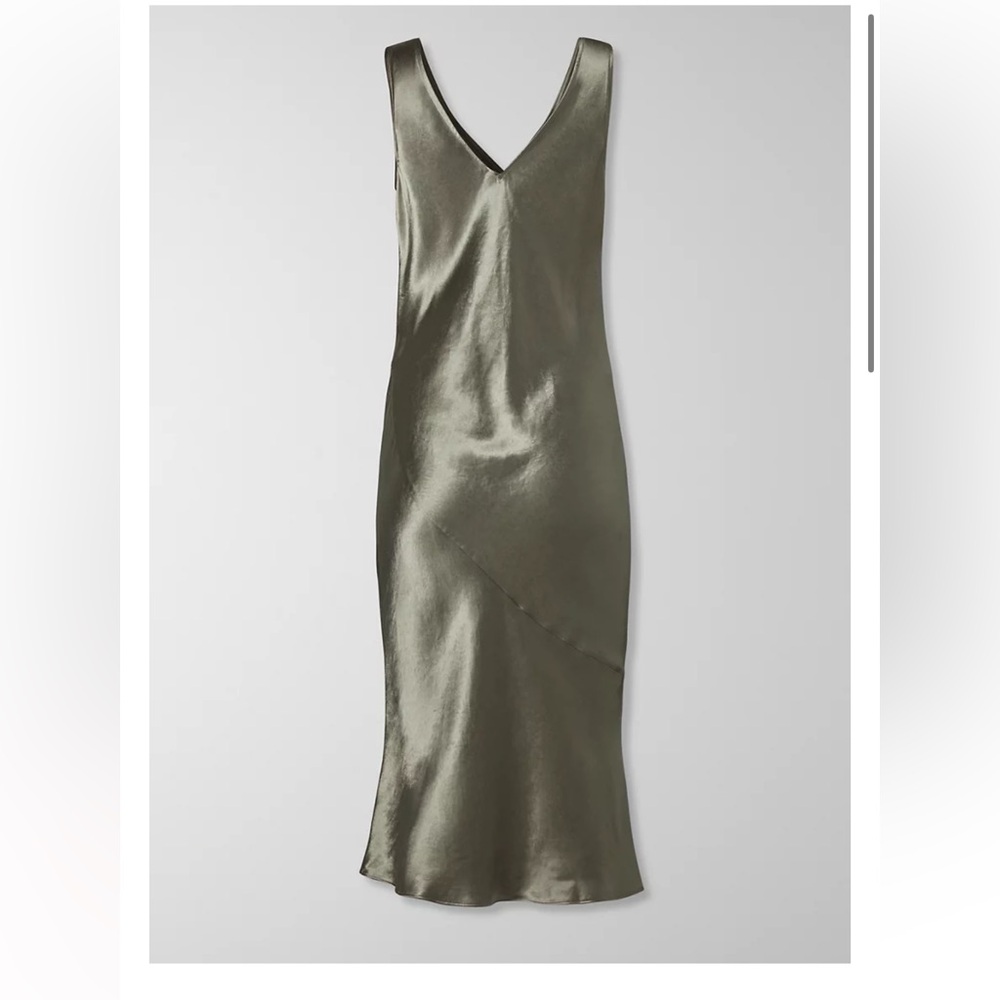 Aritzia Babaton Blair Satin Dress